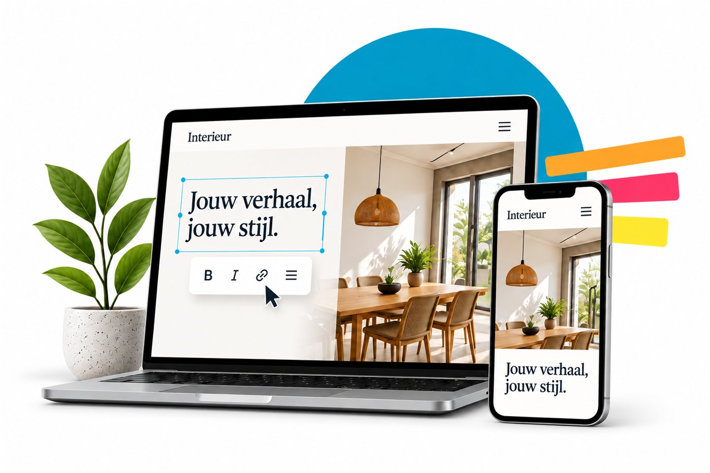 Teksten zelf aanpassen in de Elementor-editor