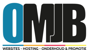 OMJB logo: websites, hosting, onderhoud en marketing